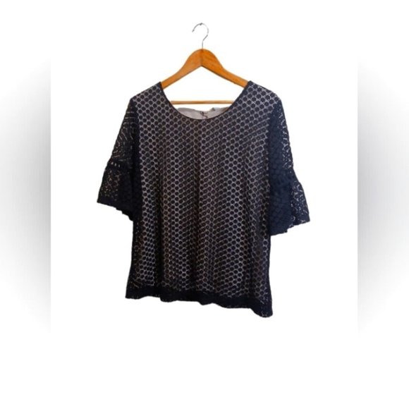 PerSeption Concepts  Black Blouse - Picture 1 of 6